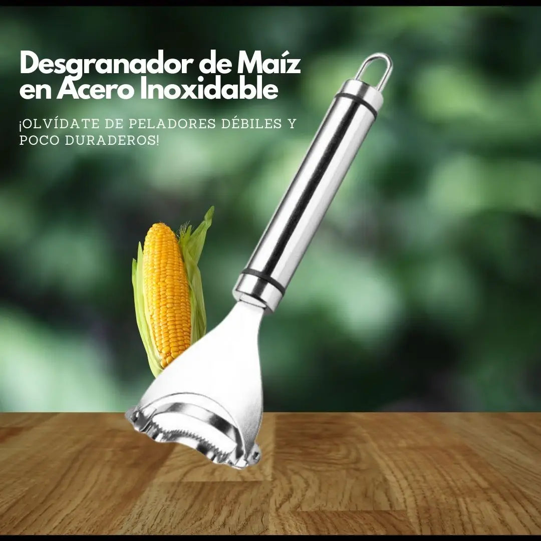 Pelador Desgranador De Maíz Acero Inoxid