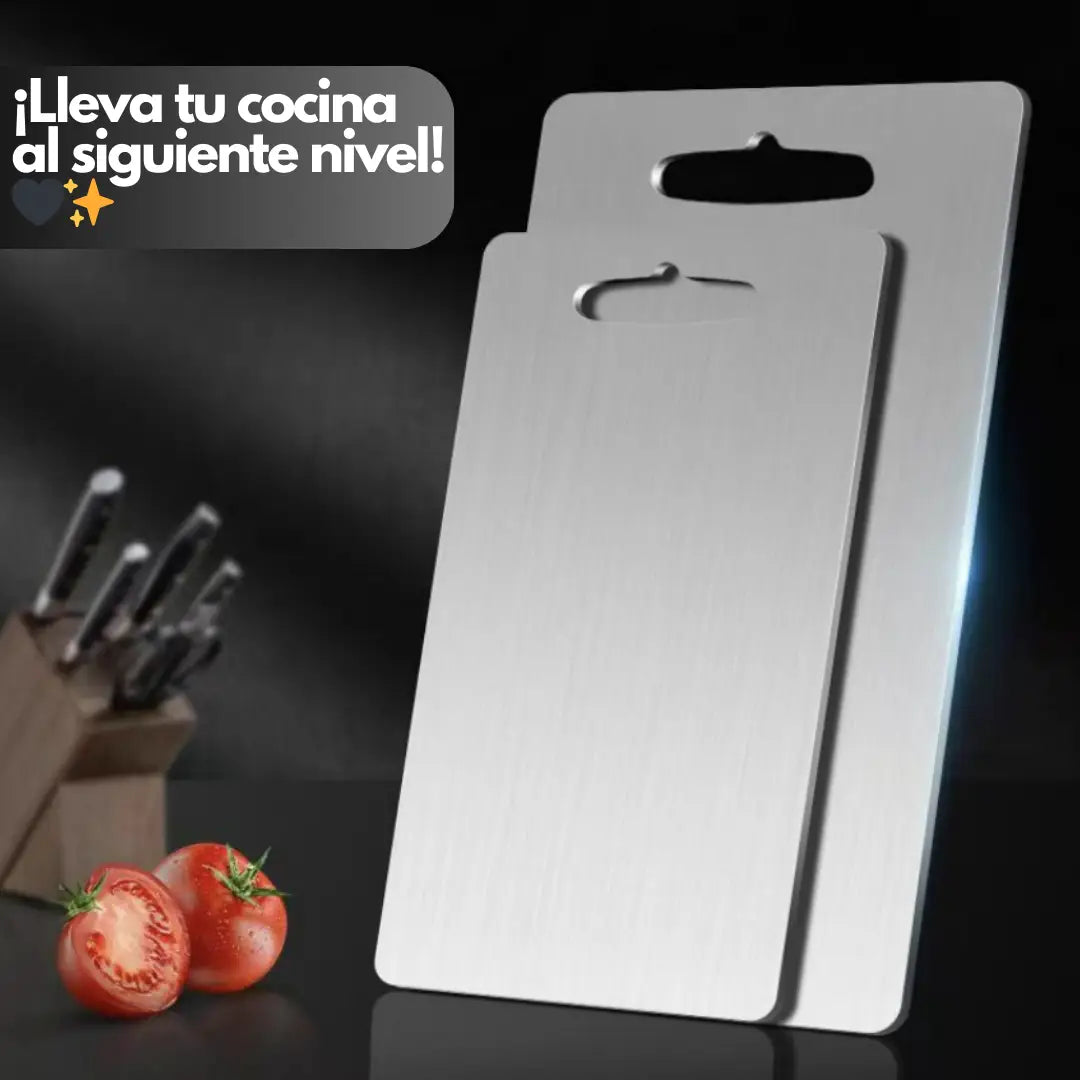 Tabla para picar de titanio