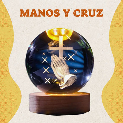 🔮 🔮 2 Lámparas de Cristal de FÉ POR EL PRECIO DE  1 - Puedes combinarlas!  Escoge tus modelos en el botón de compra