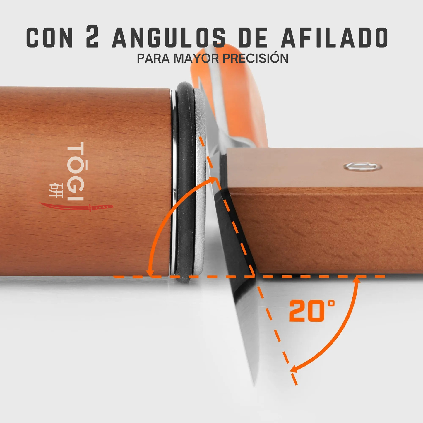 TOGI - Afilador Rodante Japonés 🇯🇵