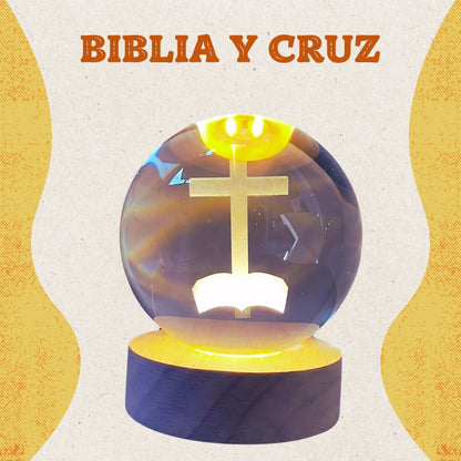 🔮 🔮 2 Lámparas de Cristal de FÉ POR EL PRECIO DE  1 - Puedes combinarlas!  Escoge tus modelos en el botón de compra