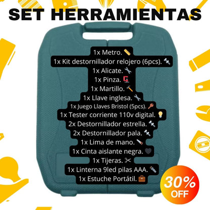 SET MULTIHERRAMIENTA 24 PIEZAS