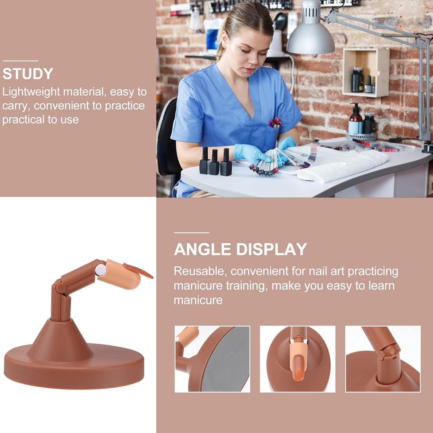 💅 FingerMaster™️  - Dedo de entrenamiento para uñas acrílicas 🔝