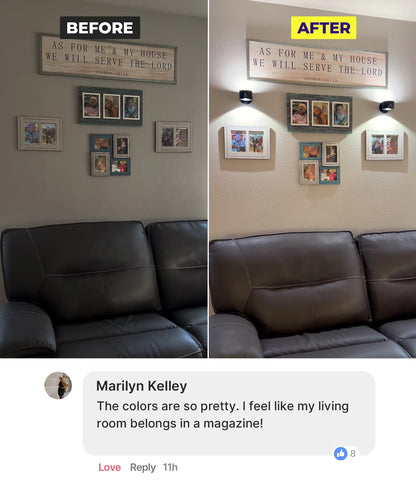 HALO LIGHT GLOW - LUZ ELEGANTE AJUSTABLE MAGNÉTICA