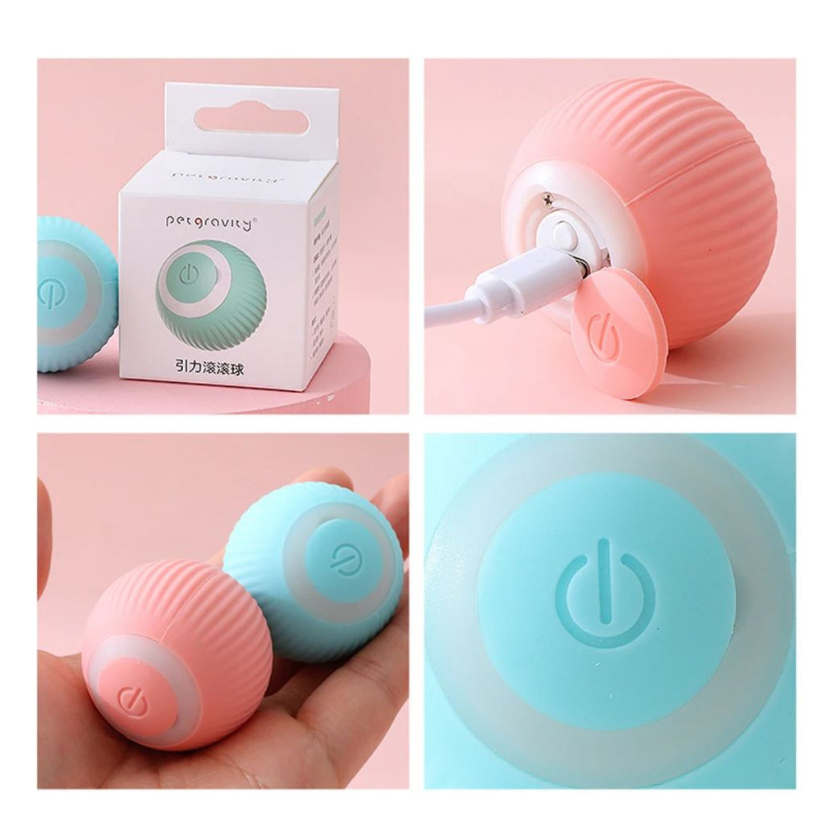 Power Ball 2.0 - Juguete interactivo para gatos