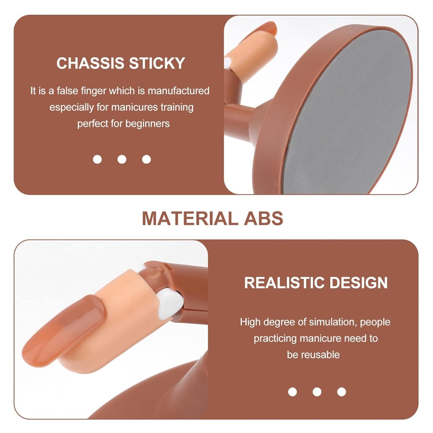 💅 FingerMaster™️  - Dedo de entrenamiento para uñas acrílicas 🔝