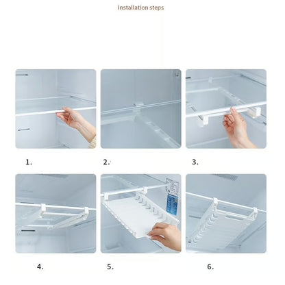 Organizador de Bolsas Ziploc para Nevera y Estantería