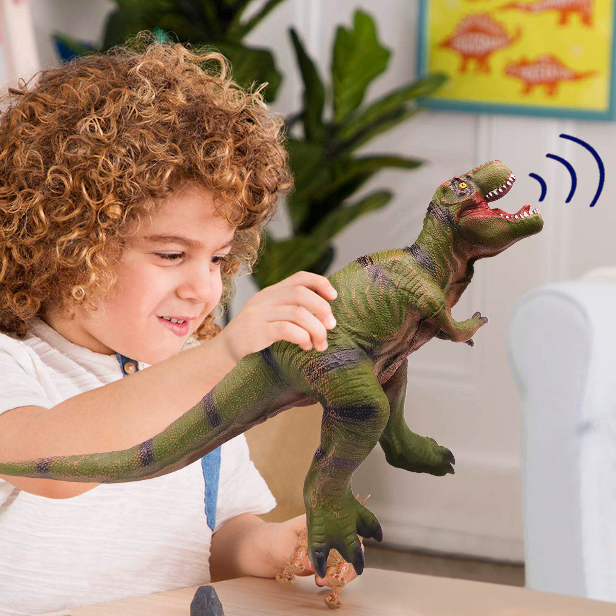 Tiranosaurio de Plástico