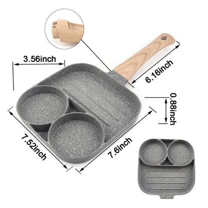 Sartén Antiadherente 3 en 1