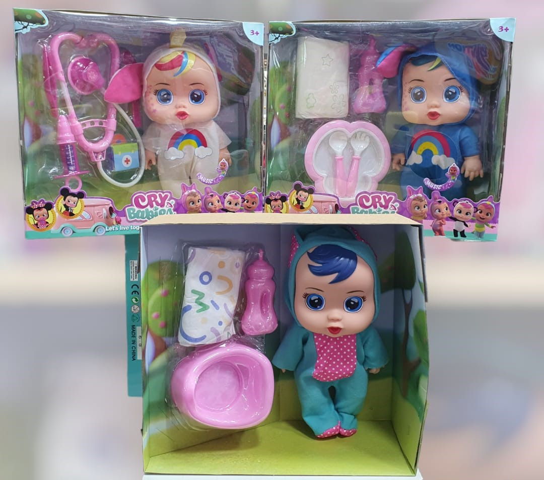 Bebe Llorón con Accesorios
