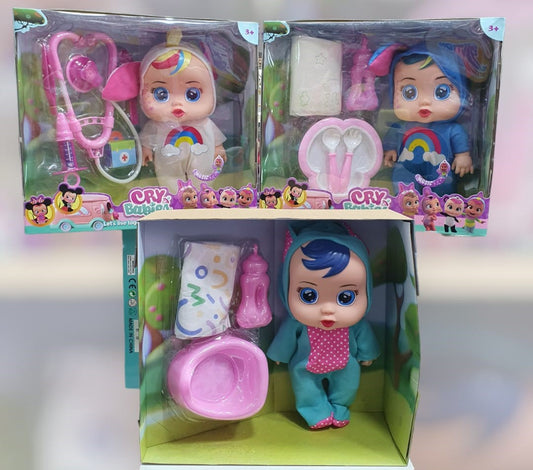 Bebe Llorón con Accesorios